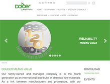 Tablet Screenshot of dolder.com